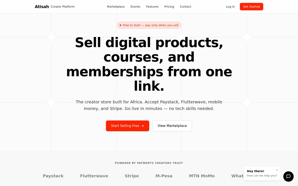 Atisah homepage